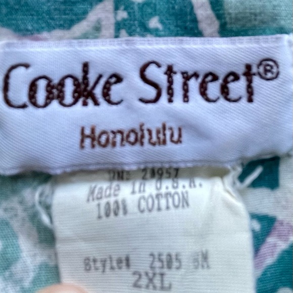Cooke Street Honolulu Vintage Hawaiian Shirt 2XL - Picture 2 of 8